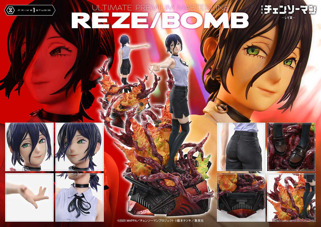 Prime 1 Studio Chainsaw Man – The Movie: Reze Arc REZE / BOMB Standard Version 1/4 Scale Statue
