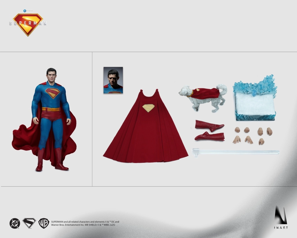 [INART] DC Comics: Superman (2025) - Superman 1/6 Scale Action Figure (Official Licensed)