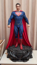 [Prime 1 Studio] DC Comics: Justice League - Superman (Henry Cavill) 1/2 Scale Statue (Standard Version - Custom Repainted Head Sculpt) (Pre-Owned) (Official Licensed)